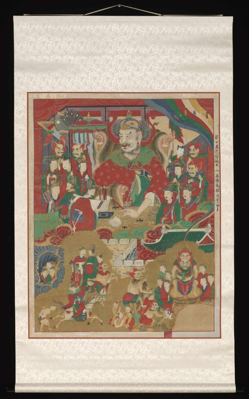 Sinheungsa Temple’s 18th-Century “Ten Kings” Painting Repatriated After 71 Years Abroad