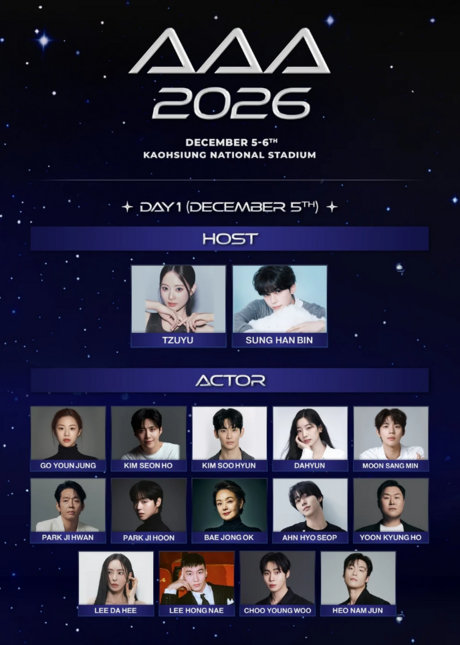 AAA 2026 Unveils Full Two-Day Lineup for Kaohsiung